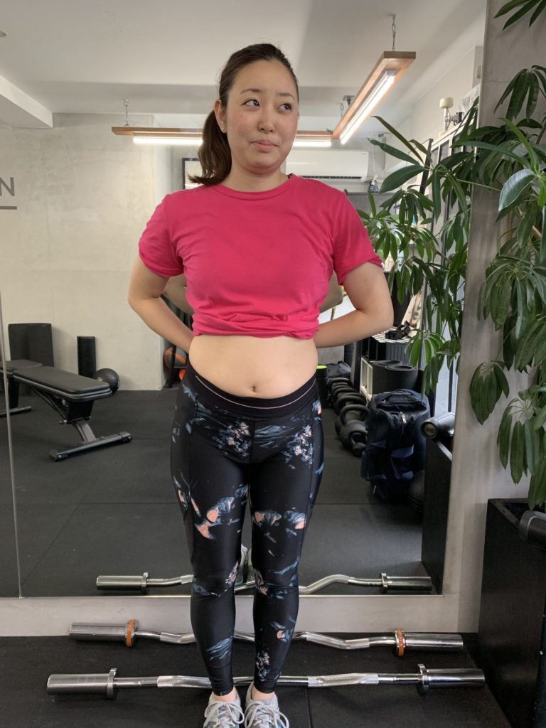 IMG 3269 768x1024 - お腹のたるみの３大原因！劇的に改善を遂げた実録